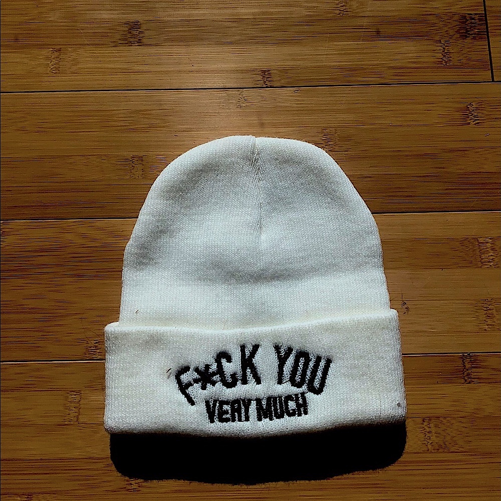 f*ck you very much beanie